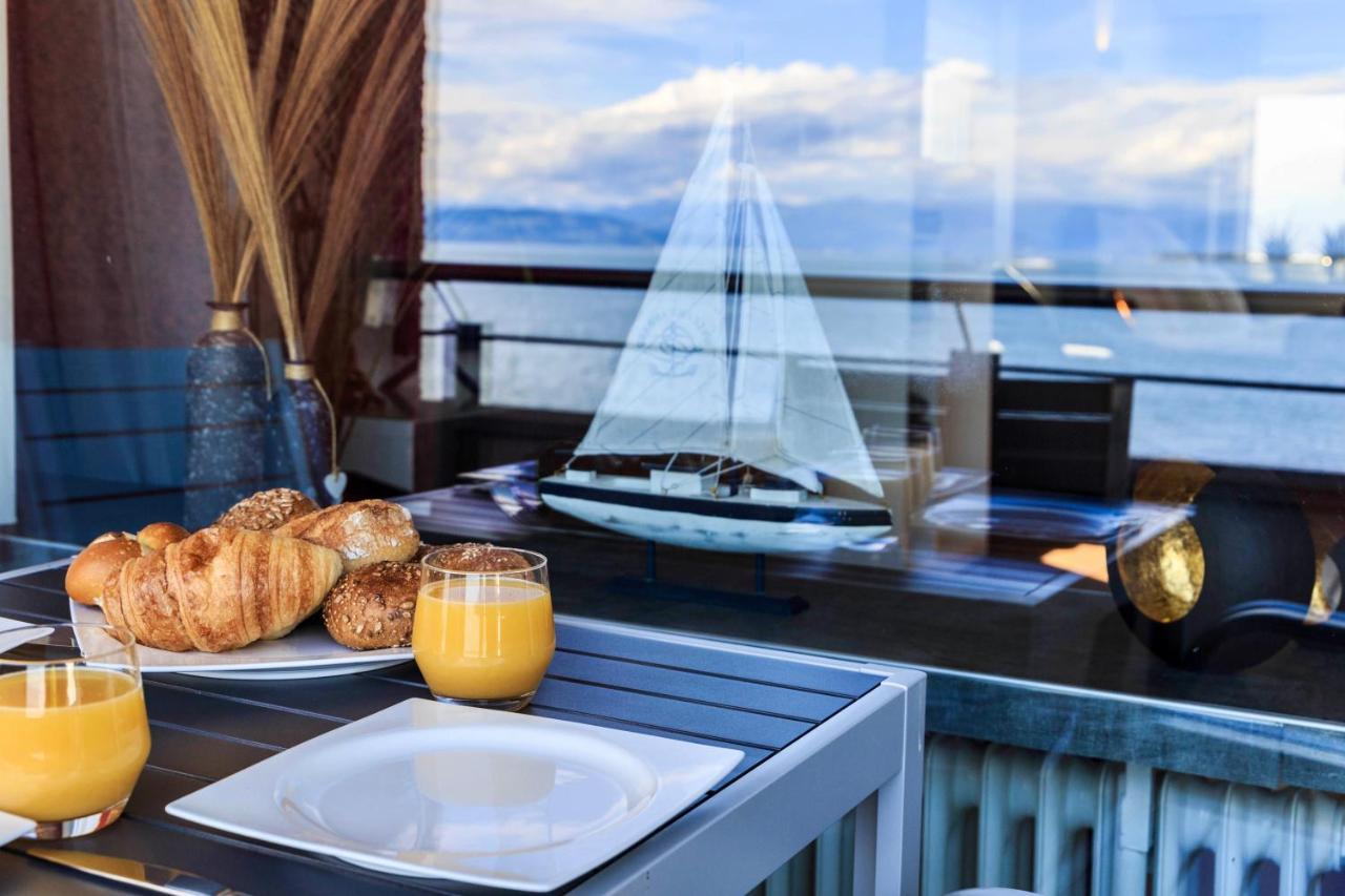 Auszeit Apartment Lakeside Mit Privatstrand Friedrichshafen Luaran gambar